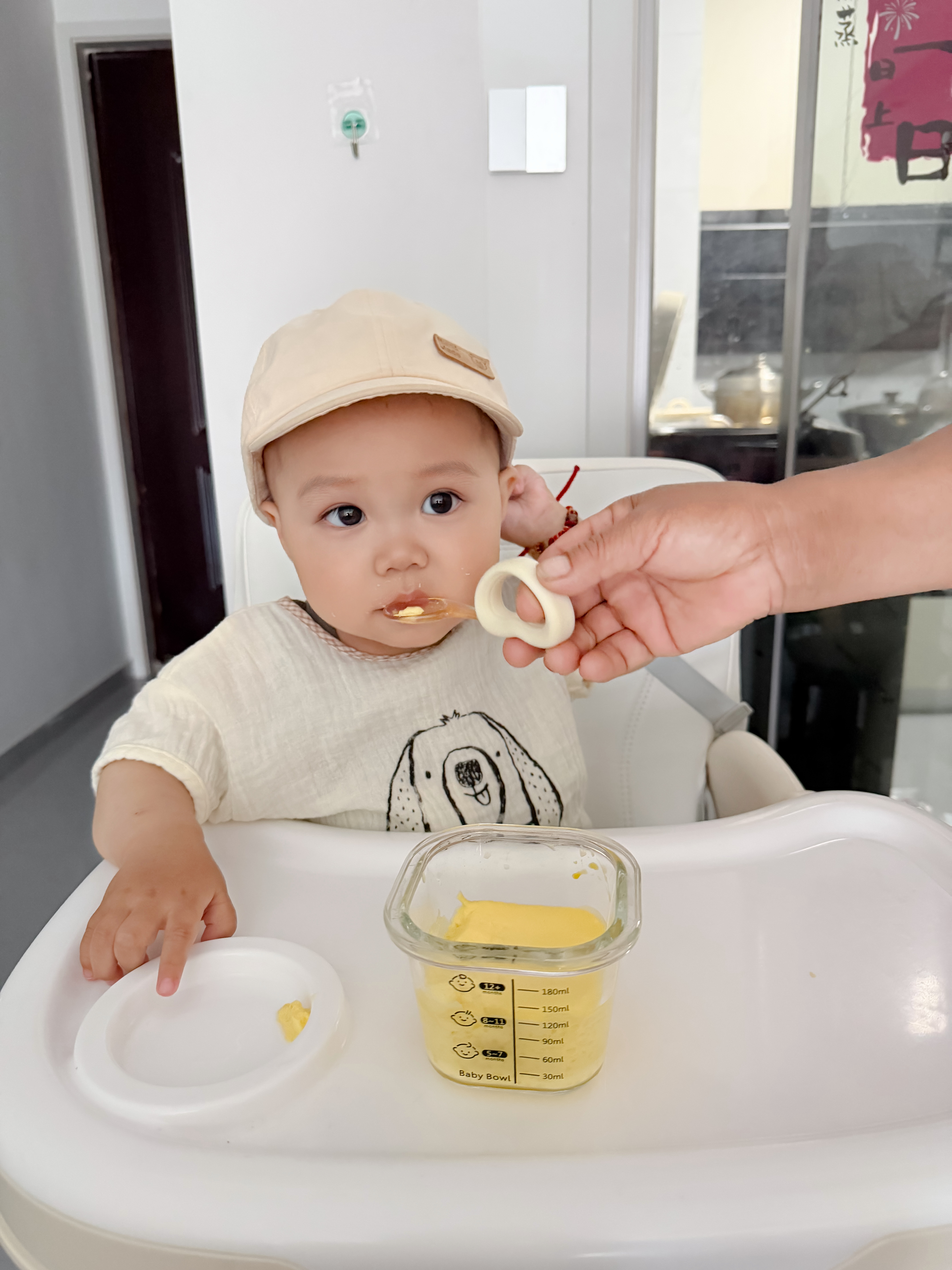 葆氏婴儿辅食盒玻璃可蒸煮储存盒冷冻格保鲜蛋糕模具辅食碗烘焙工具 实拍图