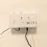 八海鸟电视机顶盒遮丑神器路由器放置架wifi托架墙上壁挂式免打孔收纳盒 实拍图