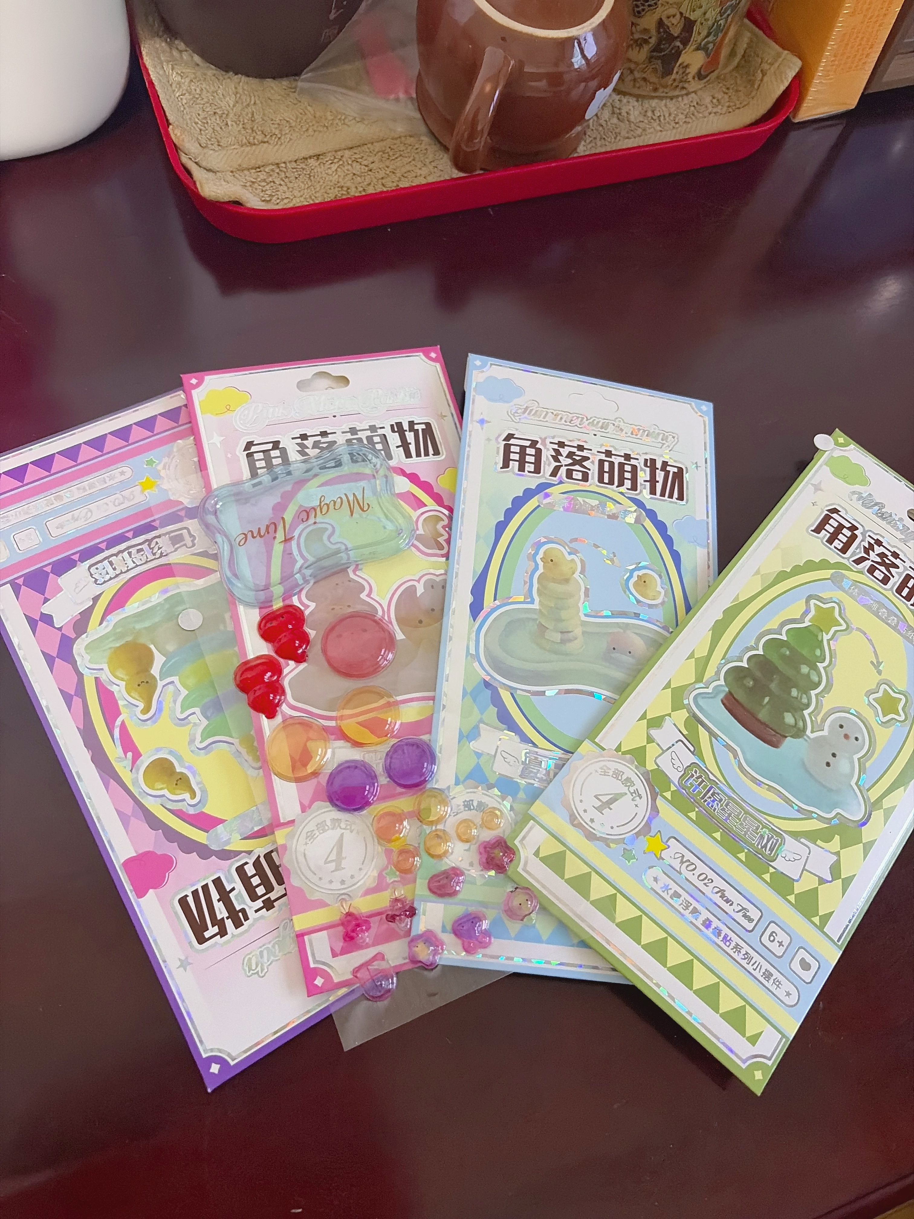 尚美贝贝儿童3D立体浮雕叠叠乐手工diy粘贴画拼装玩具3-6岁女孩童生日礼物 实拍图