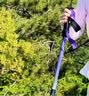 Naturehike挪客初雪EXT1登山杖碳纤维徒步手杖外锁伸缩碳素超轻户外爬山装备 实拍图