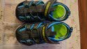 Skechers斯凯奇童鞋男宝宝凉鞋小童包头沙滩鞋魔术贴夏季学步鞋400041N 男童/炭灰色/蓝色/CCBL 26 实拍图