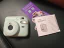 富士（FUJIFILM）instax  mini12 一次成像 立拍立得相机 mini12 薄荷绿 套餐一（官方标配+白边相纸10张） 实拍图