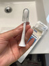 飞利浦（PHILIPS）电动牙刷头W2亮白型官方原装欧洲进口适配钻石1/3/3pro/CI/导航刷系列刷柄 3支装HX6063/67 白色 实拍图