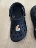 卡骆驰（CROCS）贝雅洞洞鞋男鞋女鞋轻便耐磨一脚蹬拖鞋休闲鞋百搭花园鞋|10126 深蓝-410(含智必星) 36 /37(220mm) 实拍图