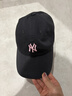 MLB帽子男女棒球帽鸭舌帽软顶遮阳生日礼物3ACP7701N-50BKL-F 实拍图