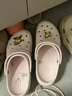 卡骆驰（CROCS）贝雅洞洞鞋男鞋女鞋轻便耐磨一脚蹬拖鞋休闲鞋百搭花园鞋|10126 矿石粉-6TY(含智必星) 36 /37(220mm) 实拍图
