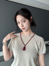 喜韵宝阁正品朱砂本命佛吊坠护身符生日礼物男女款马年本命年项链挂件生肖 【2026冲岁岁/生肖鼠】-千手观音 赠礼盒 小号 晒单实拍图