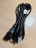 CABLE CREATION DZ129两插2口电源延长线直头新国标10A两芯插座插线板延长线适用电视电动车监控公对母加长线 2米 实拍图