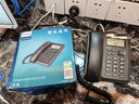 飞利浦（PHILIPS）有绳电话机座机 固定电话 办公家用 双接口 免电池 免提通话 CORD281A黑色 实拍图
