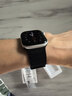 MSSM适用苹果手表表带apple watch S11/S10硅胶磁吸表带iwatch s9/8/se3/Ultra3/2回环运动表带 黑色 实拍图