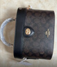 蔻驰（COACH）【品牌直供】奢侈品女包KAY盒子包斜挎包黑CBQ35 生日礼物送女友 实拍图