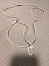纽曼（Newmine）【金榜】NM-LK06 半入耳式线控有线耳机 手机耳机 音乐耳机 3.5mm接口 电脑笔记本手机适用 白色 实拍图