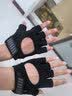 Keep 健身手套男女立体掌垫版 哑铃器械护腕力量训练耐磨防滑 黑色S 实拍图