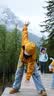 骆驼（CAMEL）户外冲锋衣 三合一加绒加厚防水情侣款外套登山服装 A9W214119-1 实拍图