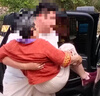 福玛玛【时尚绣花纯棉T恤+裤子套装】2026夏中老年两件套套装妈妈衣服 实拍图