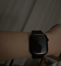【99成新】Apple/苹果 Watch Series 10 智能手表GPS款46毫米亮黑色铝金属表壳黑色运动型表带M/L MX273CH/B   实拍图