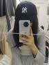 MLB帽子男女款棒球帽软顶鸭舌帽运动帽KARINA同款3ACP6601N-50BKS-F 实拍图