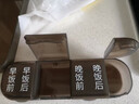 金隆兴老人饭前饭后49格药盒分装盒便携密封一周七天每日随身吃药提醒器 实拍图