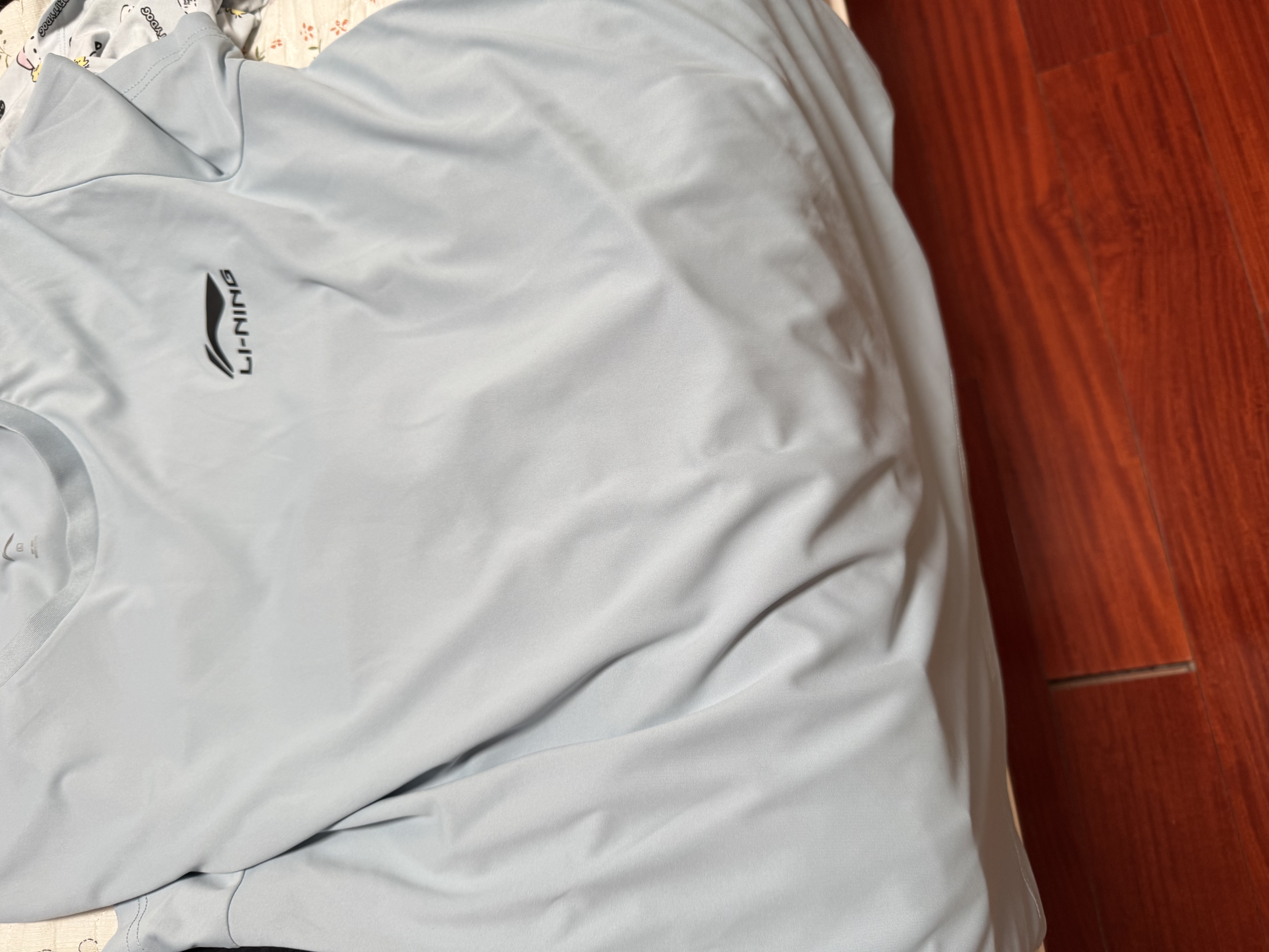 李宁（LI-NING）冰丝速干运动套装男2026夏季新款男士短袖T恤衫短裤跑步男装衣服 实拍图