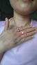 唯一（Winy）999纯银四叶草项链女款2026新款吊坠生日礼物送女朋友老婆首饰 实拍图