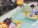 西哈泳士儿童充气游泳池家用室外加厚小孩宝宝婴儿游泳桶户外大型折叠水池 【遮阳蓬】3米3层 基础套餐 有线芯闪充 实拍图