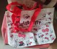 HelloKitty帆布包大容量通勤包包手提包时尚背包可爱百搭单肩包 红色KT【尺寸27*24】 实拍图