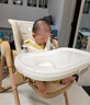 babycare宝宝餐椅6个月以上吃饭可折叠儿童座椅可移动婴儿成长椅 慕斯咖 实拍图
