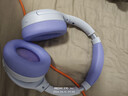 iKF King Pro3.0【双金标LDAC高解析】头戴式蓝牙耳机主动降噪超长续航有线无线电竞游戏低延迟星光紫 实拍图