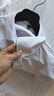 罗蒙（ROMON）短袖t恤男士商务polo衫男夏季休闲短袖男上衣服外套男 白XL 实拍图