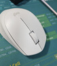 罗技（Logitech）M330 静音鼠标 无线鼠标 办公鼠标 右手鼠标 带无线微型接收器 白色 实拍图