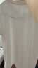 MUJI 女式 天竺编织 圆领短袖T恤 上衣女款女装 26年早秋 白色BB2SBA6S M (160/84A) 实拍图