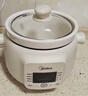 美的（Midea）电炖锅煲汤锅炖汤电砂锅快炖 陶瓷炖汤盅母婴辅食锅燕窝熬粥 1.5L白瓷电炖盅大功率炖锅MD-DGE1556 实拍图