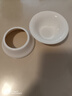 不拙白瓷三才盖碗敬茶碗陶瓷茶具带茶漏羊脂玉云初香雪盖碗三件套 实拍图