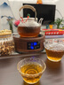 叁坤 加厚玻璃茶壶耐热煮茶器养生壶泡茶烧水提梁壶普洱花茶壶过滤家用保温煮茶电陶炉功夫茶具 绿珠壶+红橡色茶炉【升级款】 实拍图