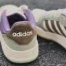 adidas ENTRAP美式校园风运动少年感复古篮球风板鞋男女阿迪达斯 汉玉白/岩层橄榄绿/银灰绿   41 实拍图