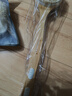 Creative art洗澡刷搓背刷 浴花搓澡神器后背沐浴刷长柄双面猪鬃毛 实拍图