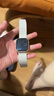 MSSM适用苹果手表表带apple watch S11/S10硅胶磁吸表带iwatch s9/se3/Ultra3/2回环运动表带 星光色 实拍图