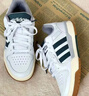 adidas ENTRAP美式校园风运动少年感复古篮球风板鞋男女阿迪达斯 白色/蓝色   42 实拍图