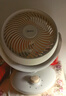 美的（Midea）电风扇空气循环扇家用节能四季大风量卧室宿舍摇头轻音台式空调伴侣风扇 【螺旋加速网罩18AD】 实拍图