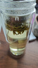 富光 男女士双层玻璃杯 高硼硅玻璃304茶隔水杯子 带茶隔泡茶杯500ml 实拍图