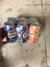 百事可乐Pepsi 可乐*4+7喜*1+美年达*1 碳酸饮料 汽水330ml 混合装 实拍图