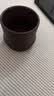 百年利永 宜兴纯全手工紫砂杯原矿紫泥竹段主人杯功夫茶具泡茶杯子品茗杯 实拍图