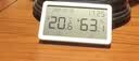 得力（deli）电子温湿度计 LCD液晶屏舒适度显示 高精度性价比 白色 LE505 实拍图