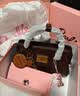 芭比（Barbie）包包女款2026年新款复古保龄球轻奢手提包闺蜜姐姐生日礼物情人节 实拍图