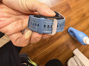 华为HUAWEI WATCH 5 46mm 基础款不锈钢表壳星河蓝素皮复合表带首创X-TAP智感窗eSIM通话手表 实拍图