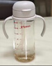贝亲（Pigeon）自然成长翻盖直饮吸管 大童奶瓶330ml 经典款 18月+  AA278 实拍图