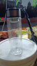 【京东物流配送】高硼硅双层玻璃杯大容量泡茶杯水杯子茶水分离杯 【双层加厚】茶杯350ml1只 实拍图