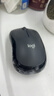 罗技（Logitech）M220 轻音鼠标 无线鼠标 办公鼠标 对称鼠标 带无线微型接收器 灰黑色 实拍图