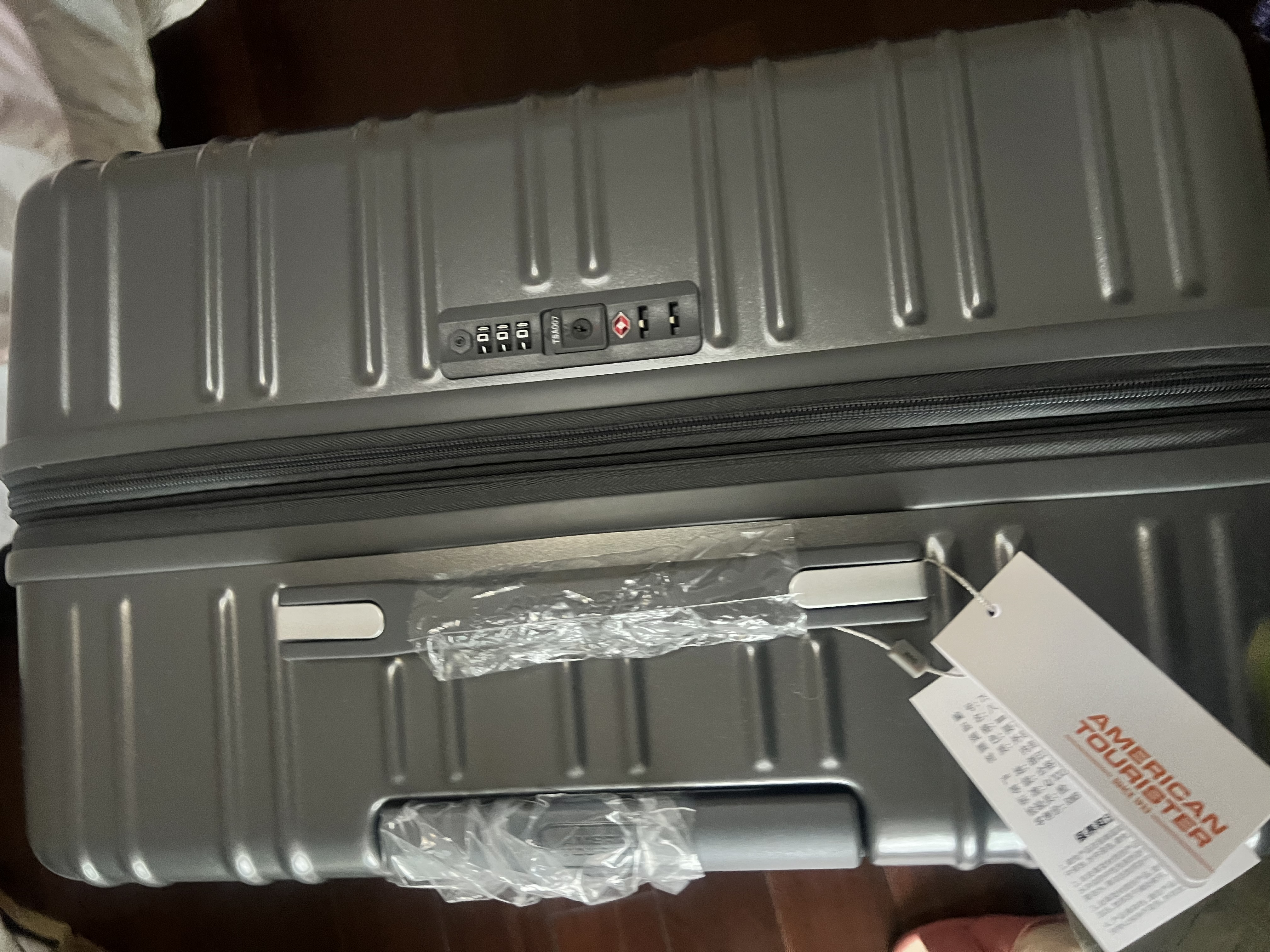 美旅行李箱28英寸旅行箱大容量拉杆箱密码箱明星同款薯条箱 79B炭灰 实拍图