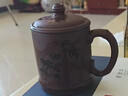 京东京造 宜兴紫砂杯 手工泡茶杯【原矿紫泥】茶具水杯 竹韵杯450ml礼盒装 实拍图